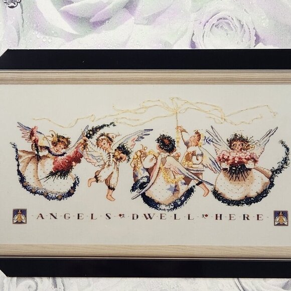 Mirabilia‎ Cross Stitch Pattern Angel Proclamation 1996 MD25 NEW Sealed OOP - Picture 2 of 4